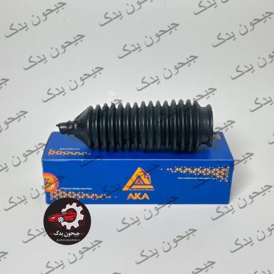 گردگیر جعبه فرمان پراید مشکی TPU(هیدرولیکی) برند آکا